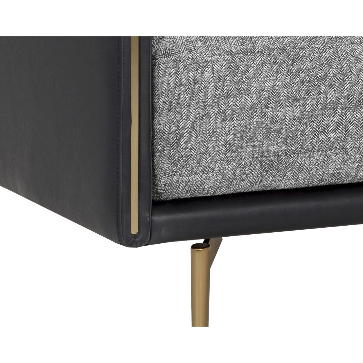 Ashi Nash Zebra / Coal Black Armchair